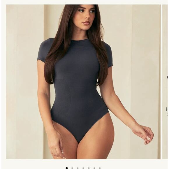 PINSY Butter Sculpt Tee Seamless Shapewear Bodysuit new 1X - Picture 2 of 6